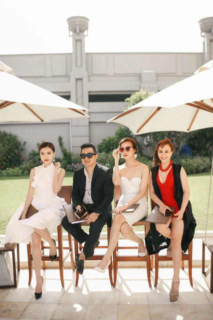 Hoa hậu Ngọc Duyên tinh khôi chấm thi Miss Tourism ở Vũng Tàu