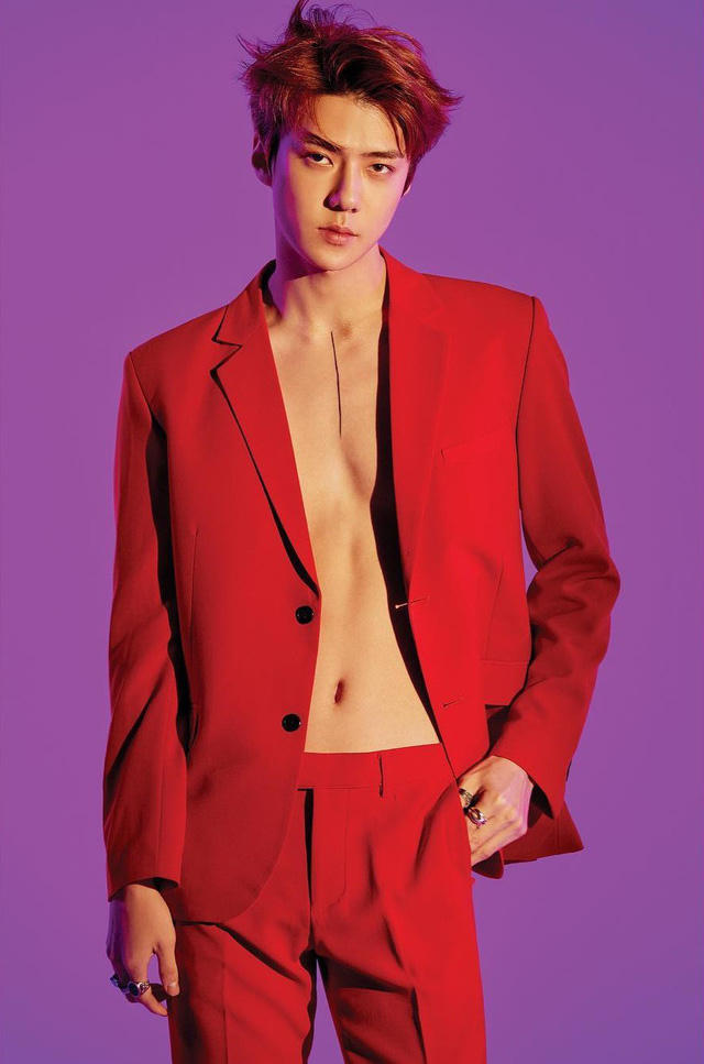 Thành viên Oh Sehun của nhóm nhạc K-pop EXO đứng thứ 15. Nam ca sĩ sở hữu diện mạo hấp dẫn, dáng vóc lý tưởng như người mẫu và thường xuyên được mời xuất hiện ở hàng ghế đầu của nhiều show diễn thời trang lớn tại Hàn Quốc và nước ngoài.