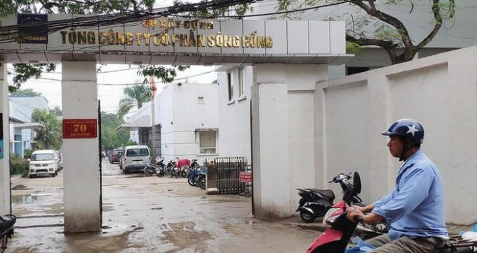 Trụ sở Tổng Công ty Sông Hồng. Ảnh: internet.