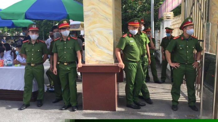 Lực lượng an ninh được thắt chặt trong phiên xét xử