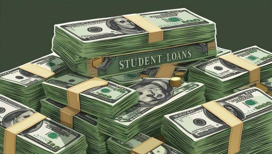 Đề xuất sinh viên học ngành toán, khoa học, công nghệ, kỹ thuật được vay vốn đến 5 triệu đồng/tháng. (Ảnh minh họa AI)