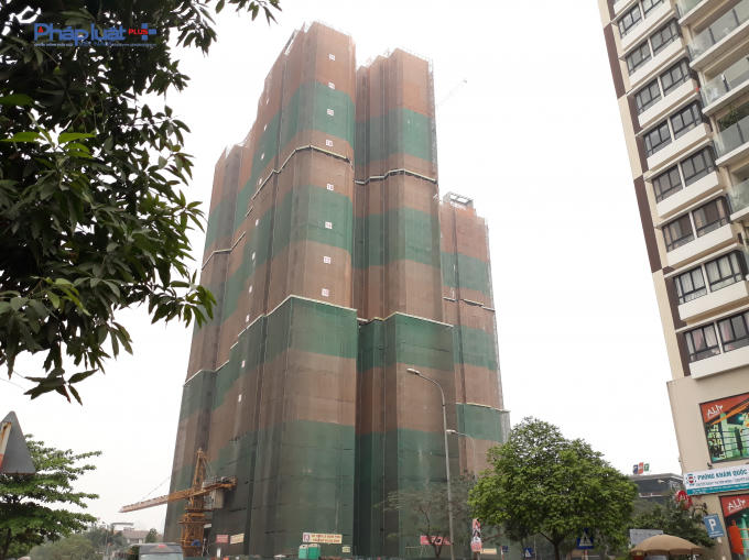 Hiện tại, dự án đã xây đến tầng 25, dự kiến hoàn thành vào quý IV/2020.