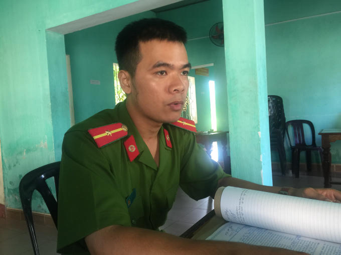 Thiếu úy Võ Văn Chánh một trong những tấm gương điển hình của Đội.