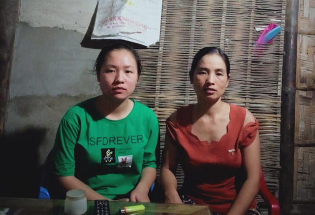 Thương con, nhưng vợ chồng chị Nhung chẳng biết làm gì.