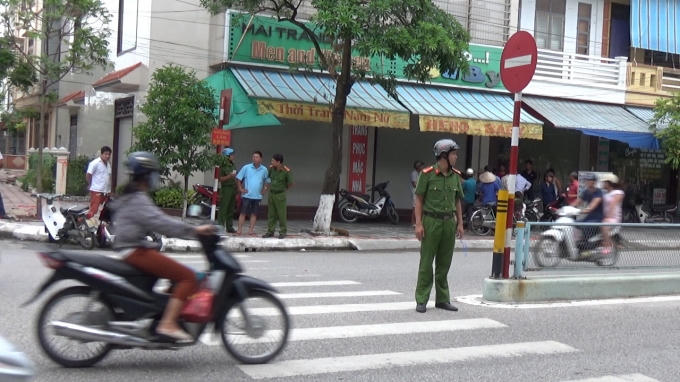 Ngôi nhà của chị Bùi Thị Huế - Nạn nhân bị sát hại.