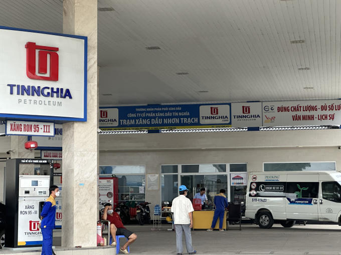 Xang dau Tin Nghia do xang gioi han so luong