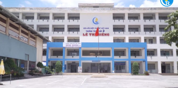 Trường Trung cấp Lê Thị Riêng. Ảnh: Internet
