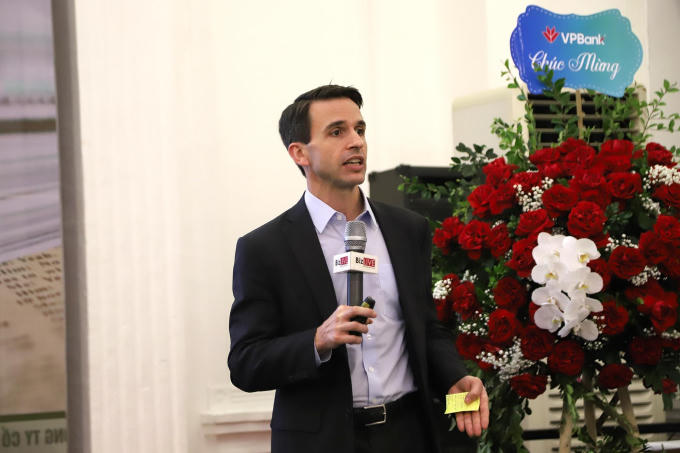 Ông Don Lambert - Trưởng ban Phát triển Khu vực Kinh tế tư nhân, Ngân hàng Phát triển châu Á tại Việt Nam (Ảnh Bizlive)