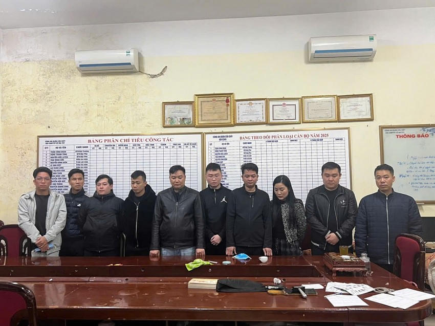 Các đối tượng trong đường dây.