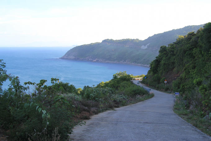 Bán đảo Sơn Trà “lá phổi xanh” của thành phố Đà Nẵng. (Ảnh: Vân Trương).