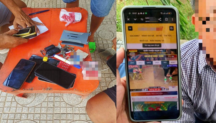 Tang vật thu giữ