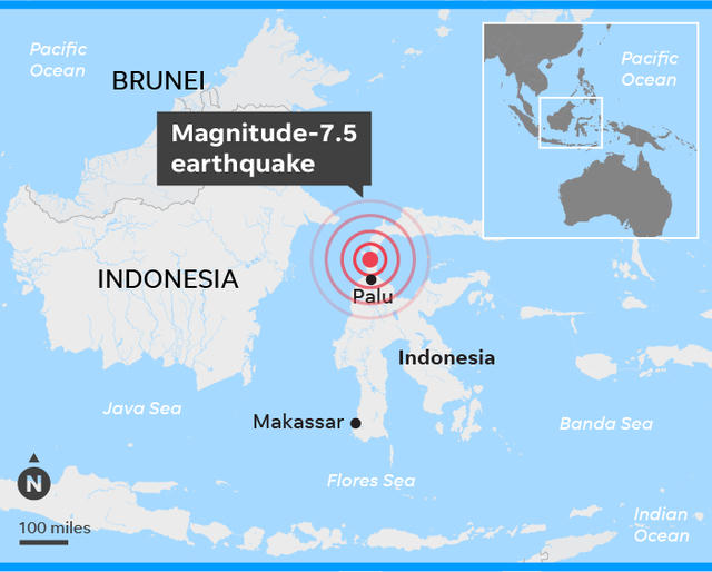 Indonesia là nơi thường xảy ra các trận động đất do nằm trên "Vành đai lửa". Tháng 12/2004, một trận động đất mạnh kéo theo sóng thần khiến 230.000 người thiệt mạng.