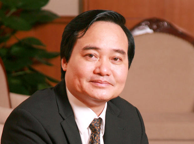 Bộ trưởng Bộ GD&amp;ĐT Phùng Xuân Nhạ nguồn: internet