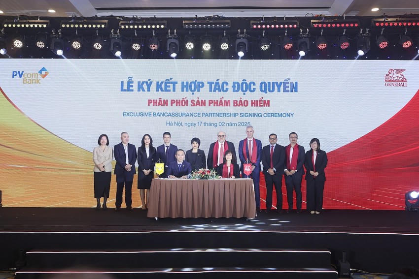 PVcomBank và Generali Việt Nam ký kết thành công thỏa thuận hợp tác chiến lược, độc quyền phân phối sản phẩm bảo hiểm.