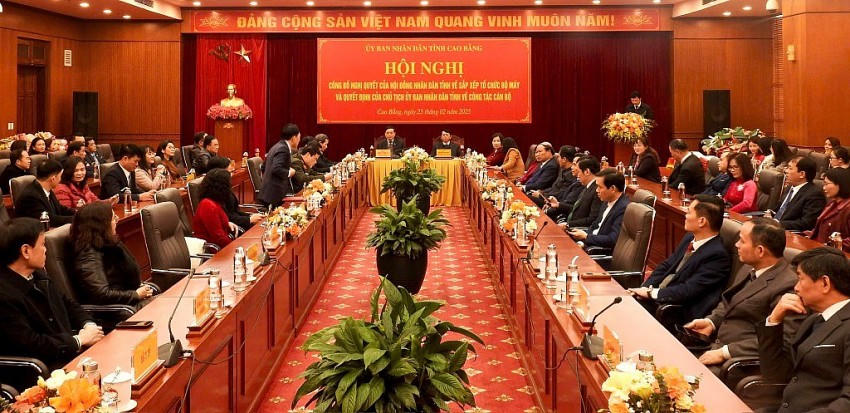 Toàn cảnh Hội nghị. (Ảnh: Báo Cao Bằng).