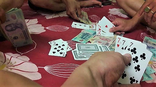 Bộ Công an đề xuất đánh bạc từ 10 triệu sẽ bị xử lý hình sự. (Hình minh hoạ)