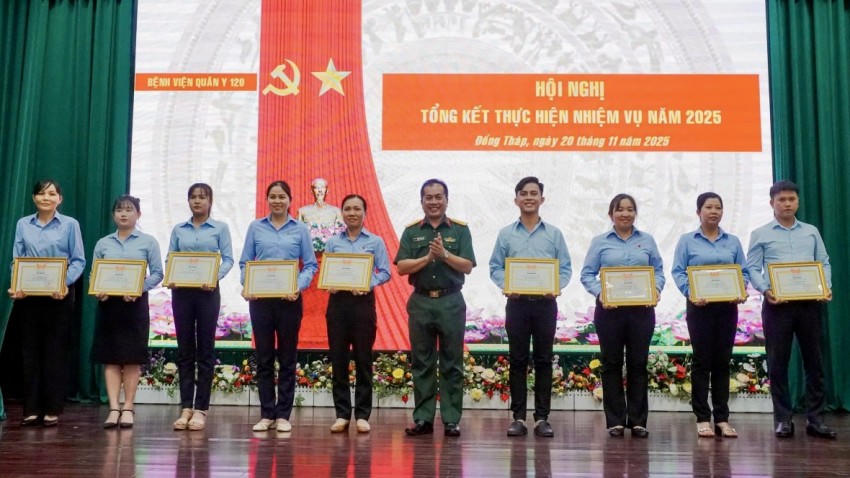 Hội nghị tổng kết thực hiện nhiệm vụ năm 2025. Ảnh: Trần Ngọc Cường