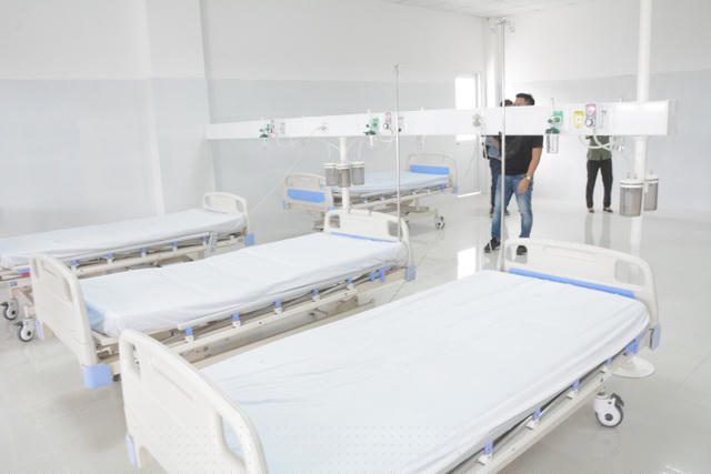 Các phòng bệnh đã sẵn sàng đón tiếp bệnh nhân