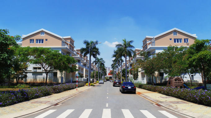 Một góc khu đô thị Dragon City.