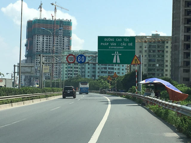 Tuyến đường Pháp Vân - Cầu Giẽ đang được đầu tư giai đoạn 2 để nâng cấp, mở rộng