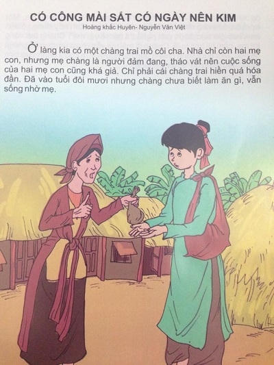 Bên trong nội dung cuốn truyện.