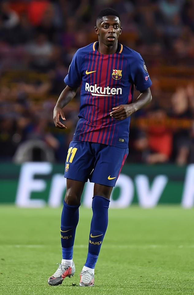 Ousmane Dembélé. (Ảnh: The sun)
