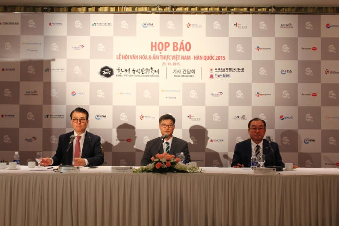 Lễ hội Văn hóa ẩm thực Việt - Hàn 2015