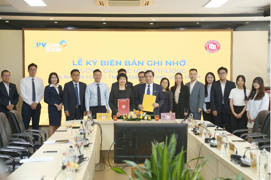 PVcomBank và trường Đại học Ngoại Thương sẽ tiếp tục đẩy mạnh hợp tác, phát triển trên nhiều phương diện.