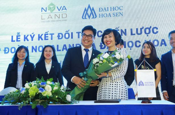 Novaland hợp tác cùng trường Đại học Hoa Sen