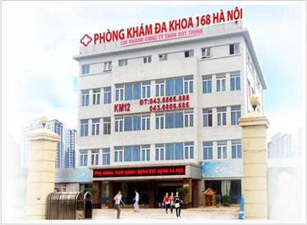 Phòng khám đa khoa 168 Hà Nội.