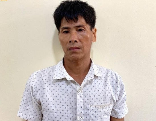 Đối tượng bị bắt giữ.