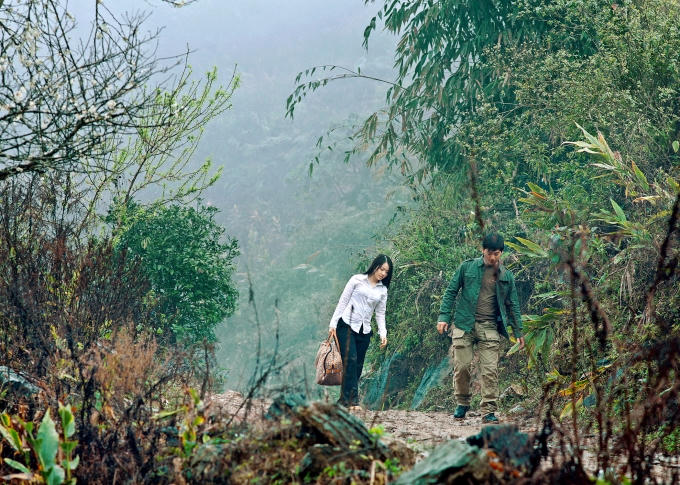 Bộ phim có nhiều khung cảnh lãng mạn níu chân đoàn làm phim.