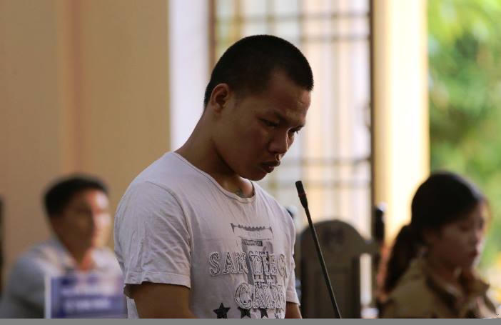 Nguyễn Trọng Nhân tại phiên tòa