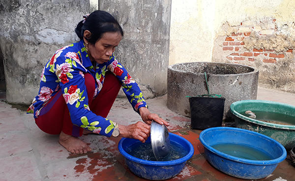 Mẹ Cường sống một mình ở quê Thanh Hóa.