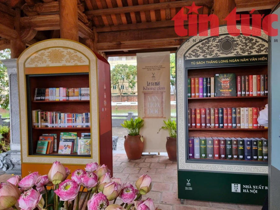 Ra mắt không gian văn hóa đọc miễn phí tại Văn Miếu - Quốc Tử Giám.