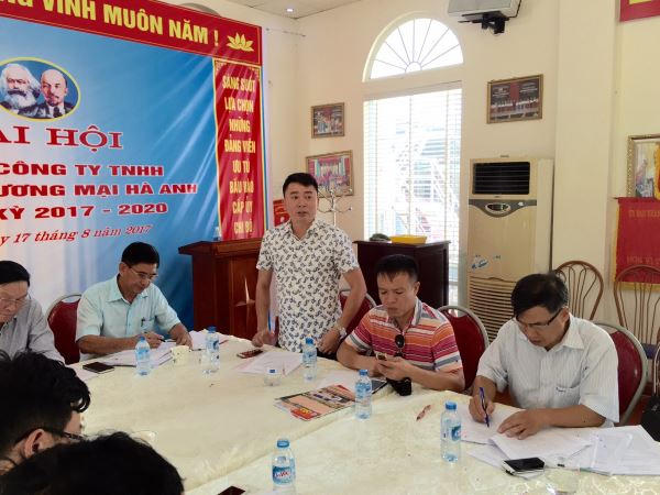 Ông Đặng Thế Phương - Phó Chủ tịch HHVTHHĐB HP phát biểu.