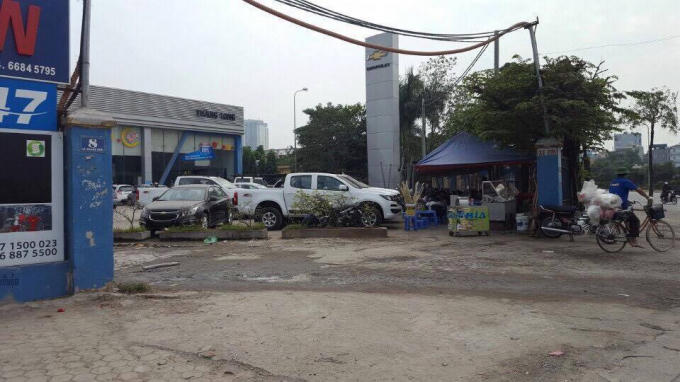 Khu đất quy hoạch xây dựng dự án khách sạn thể thao.