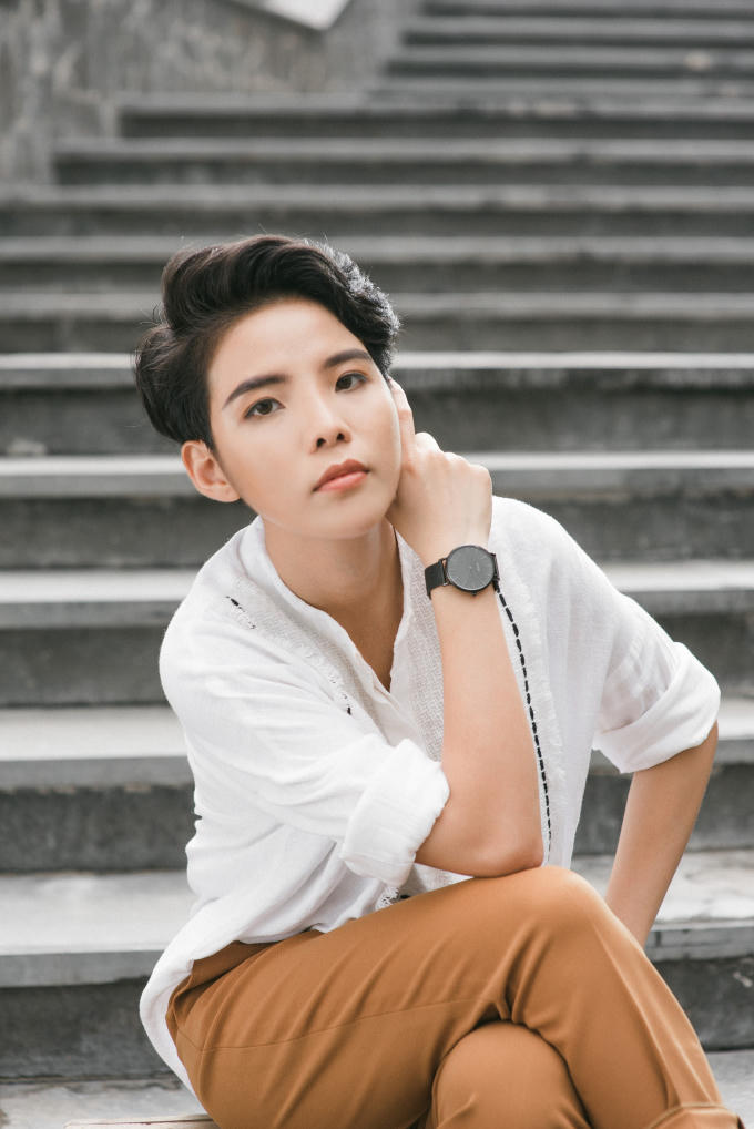 "Vài phút trước" là sản phẩm mà Vũ Cát Tường rất tâm đắc.