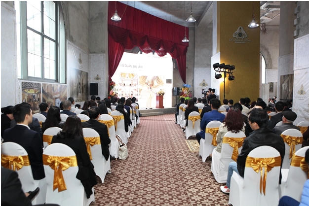 Rất đông khách mời tới chiêm ngưỡng dự án xa xỉ nhất Thủ đô.