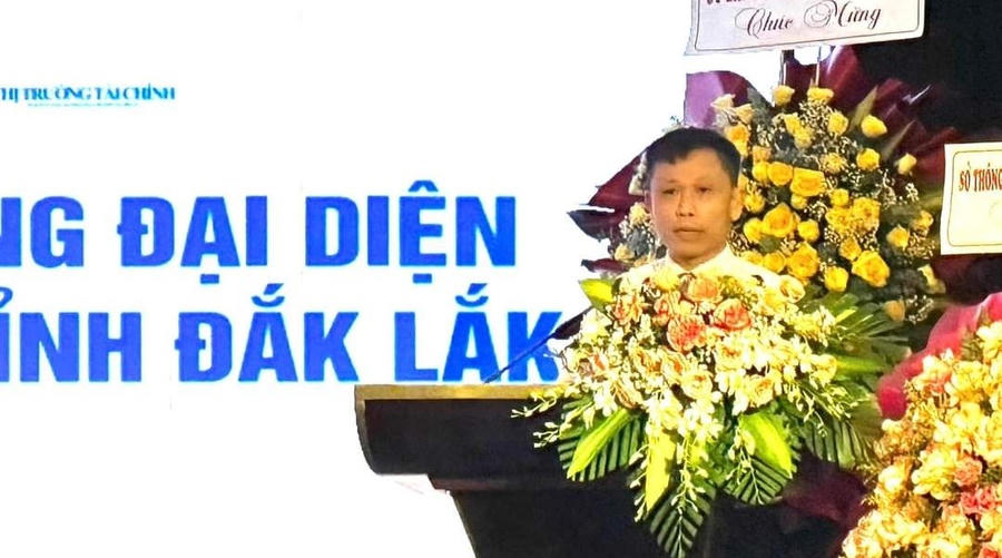 PGS, Tiến sỹ Nguyễn Thành Lợi phát biểu tại Lễ khai trương.