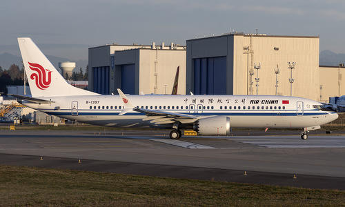 Máy bay Boeing 737 MAX 8 thuộc hãng hàng không Trung Quốc Air China. Ảnh: Airliners.