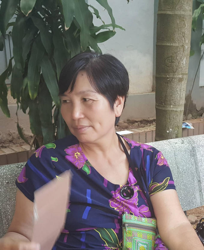 B&agrave; Thanh, vợ một người bạn học của Chủ tịch nước