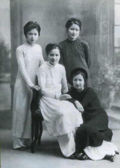 Tứ đại mỹ nhân đất Hà Thành thời bấy giờ.