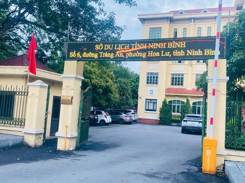Trụ sở Sở Du lịch tỉnh Ninh Bình.