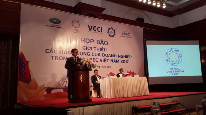 Ông Vũ Tiến Lộc - Chủ tịch phòng Thương mại và Công nghiệp Việt Nam, Chủ tích CEO Summit 2017