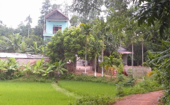 Ng&ocirc;i nh&agrave; nơi xảy sự việc.