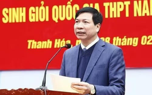 Ông Trần Văn Thức - Nguyên Giám đốc Sở GD&ĐT Thanh Hóa bị bắt tạm giam.