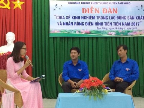Anh Trần Minh Tân chia sẻ về kinh nghiệm khởi nghiệp với kiệu đen.