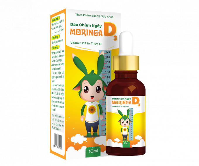 Thực phẩm bảo vệ sức khỏe Dầu chùm ngây MORINGA D3.