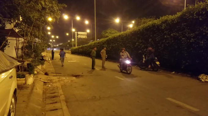 Lực lượng chức năng có mặt khám nghiệm hiện trường